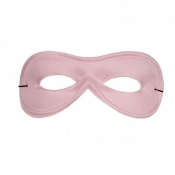 MASCHERA PIERROT ROSA IN SETA -