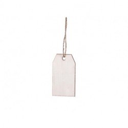 CARTELLINI TAG 4X2,CM LEGNO 24PZ -