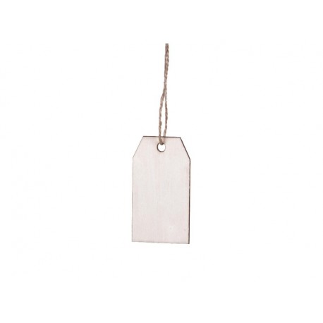WOOD CARD (24PCS) CM4X2,5 NATURAL  -
