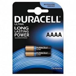 BATTERIE DURACELL  MN2500 AAAA BL/2