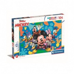 CLEM PUZZLE 104 MICKEY AND FRIENDS  -