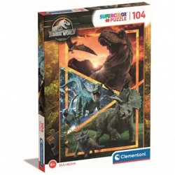 CLEM PUZZLE 104 JURASSIC WORLD  - 27181
