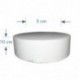 BASE TONDA POLISTIROLO PER TORTE D5 X H1