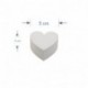 BASE CUORE POLISTIROLO PER TORTE D5 X H5