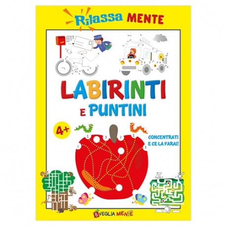 BLOCCO LABIRINTI E PUNTINI 4+ NEW 2024