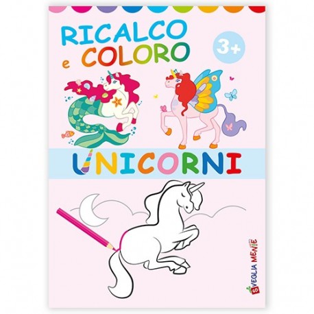 UNICORNI RICALCO E COLORO RIST24  -