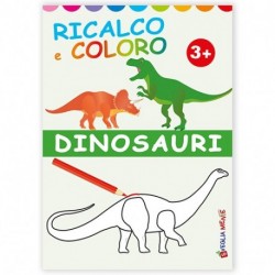 DINOSAURI RICALCO E COLORO RIST24  -