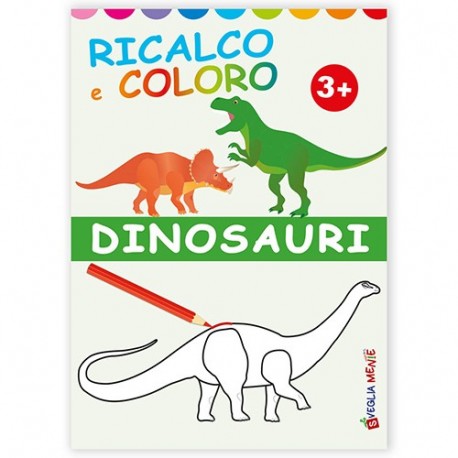 DINOSAURI RICALCO E COLORO RIST24  -