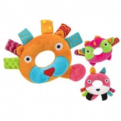 BABY ANIMALI SONAGLIO 12X10CM ASS BL  -