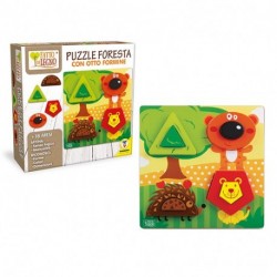 PUZZLE FORESTA 8 FORMINE  - 40591