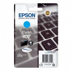 CARTUCCIA EPSON 407 CIANO 20ML TASTIERA