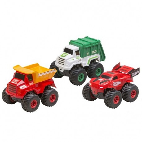 BOY MINI MONSTERS CAMION 4X4 BATTERIA SC