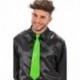 CRAVATTA RASO/PAILLETTES VERDE FLUO -