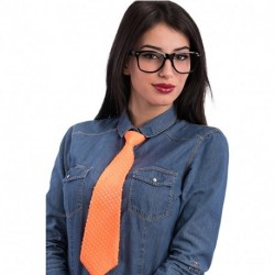 CRAVATTA RASO/PAILLETTES ARANC. - 3834