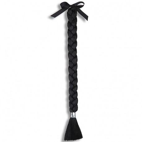 TRECCIA NERA 50CM BUSTA - 8152