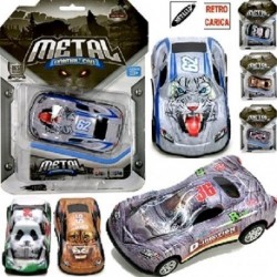 Z/E SET AUTO METALLO R/C DEC.ANIMALE