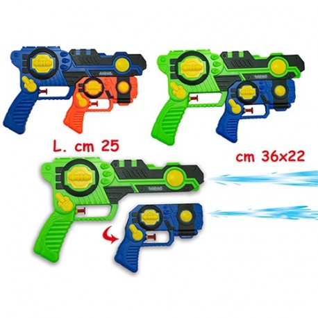 PISTOLA ACQUA 2/1 COL. ASS. - 65582