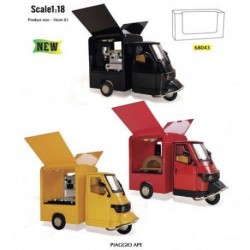 MOTO PIAGGIO APE 50 STREET 1:18 - 68043