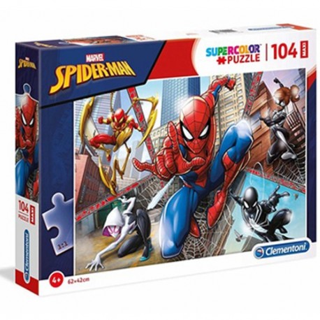 CLEM PUZZLE 104 MAXI SPIDER-MAN  -