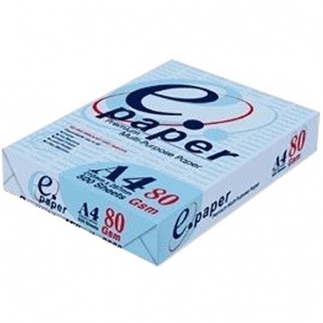 RISMA CARTA A4 80GR - E.PAPER COPY, 70 80GR, Vendita online, Ingrosso