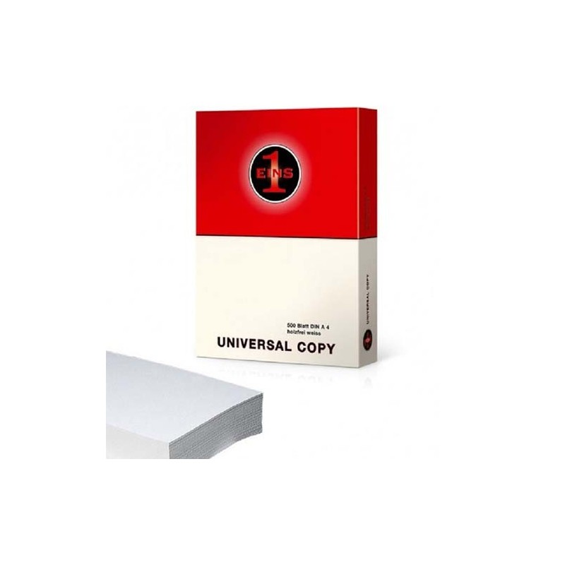 RISMA CARTA A4 500FF UNIVERSAL COPY, 70 80GR, Vendita online, Ingrosso