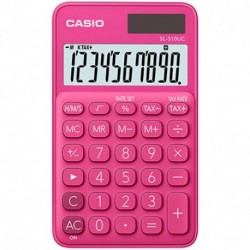 CALCOLATRICE CASIO 10 CIFRE FUXIA