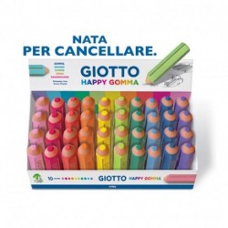 GOMMA GIOTTO HAPPY 40PZ. - 233800