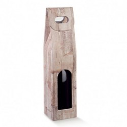 SC. 1 BOTTIGLIA 90X90X385MM WOOD
