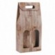 SC. 2 BOTTIGLIE 180X90X385MM WOOD