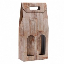 SC. 2 BOTTIGLIE 180X90X385MM WOOD