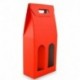 SC. 2 BOTTIGLIE 180X90X385 SETA ROSSO