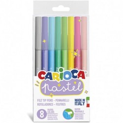 PENNARELLI CARIOCA PASTEL 8PZ - 43032