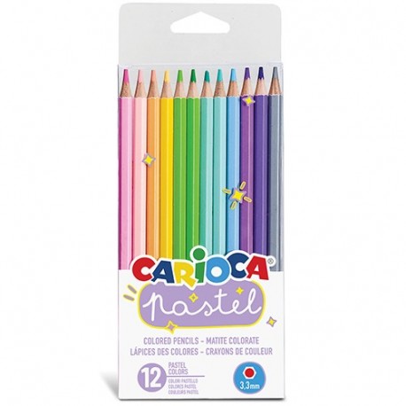 PASTELLI CARIOCA PASTEL 12PZ - 43034