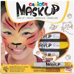 MASKUP CARIOCA ANIMALI 3PZ - 43048