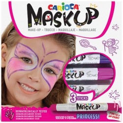 MASKUP CARIOCA PRINCESS 3PZ - 43049