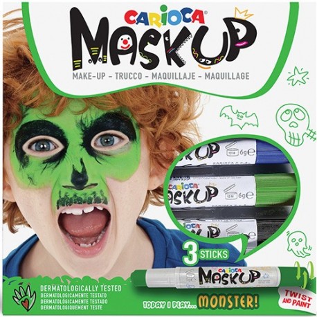 MASKUP CARIOCA MONSTER 3PZ - 43051