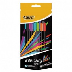 PENNA BIC FINELINER INTENSITY FINE 12PZ.