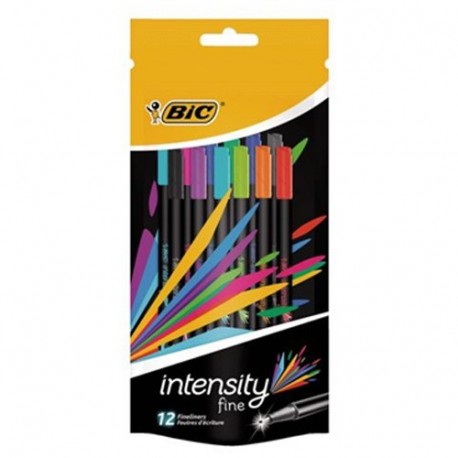 PENNA BIC FINELINER INTENSITY FINE 12PZ.