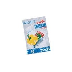 SACCHETTI PER CONGELATORE 25X35 GALLO -