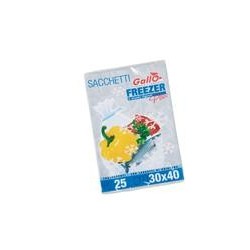 SACCHETTI PER CONGELATORE 30X40 GALLO -