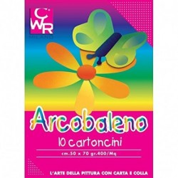 CARTONCINO ARCOBALENO 10FG 50X70 - 05433