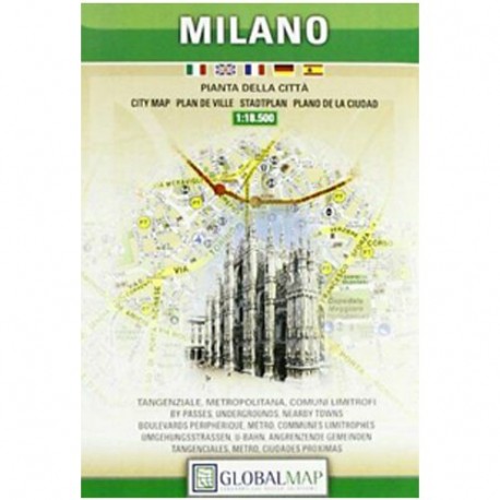 PIANTA MILANO 1:18500 G.M.