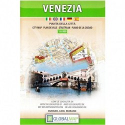 PIANTA VENEZIA 1:6000  G.M.