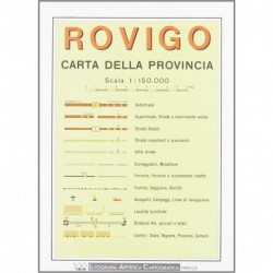 CARTA PROV. ROVIGO 1:150000