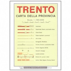 CARTA PROV. TRENTO 1:150.00