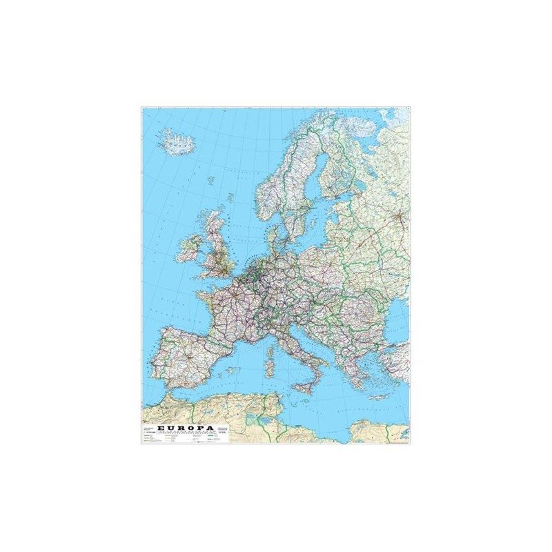 CARTA GEOGRAFICA EUROPA, CARTE GEOGRAFICHE, Vendita online, Ingrosso