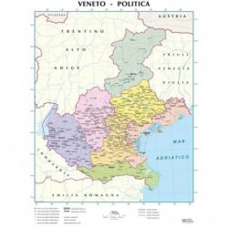 CARTA GEOGRAFICA VENETO