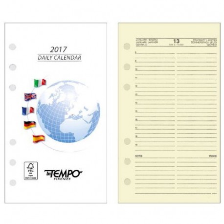RICAMBIO 25 ORGANIZER AGENDA SETT. MED.