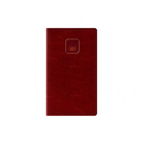 AGENDA 24 BIGIORN. 6X9 TOP QUALITY ROSSO