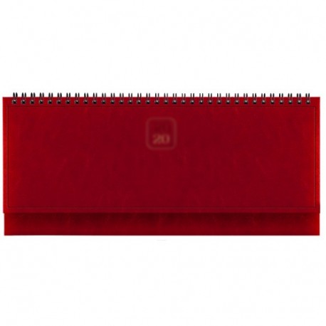 PLANNING 25 SETTIMANALE 29,8X10,5 ROSSO